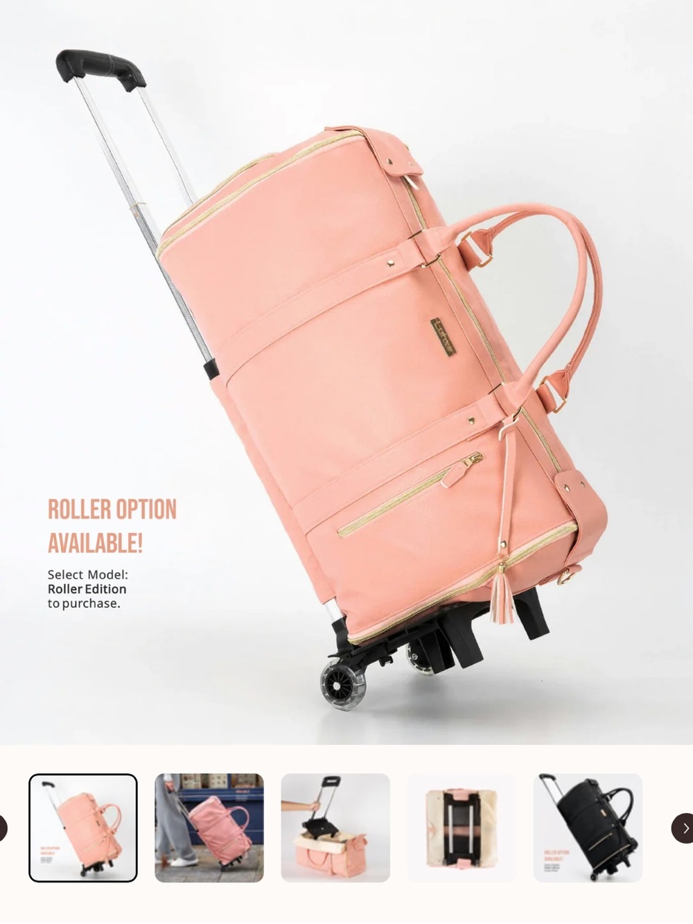 Luhxe Rose Roller Bag - Picture 2 of 4